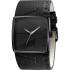 Armani Exchange Leather Strap Black Dial Men's watch #AX6002